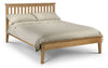 Salerno Shaker Bed - Solid Oak